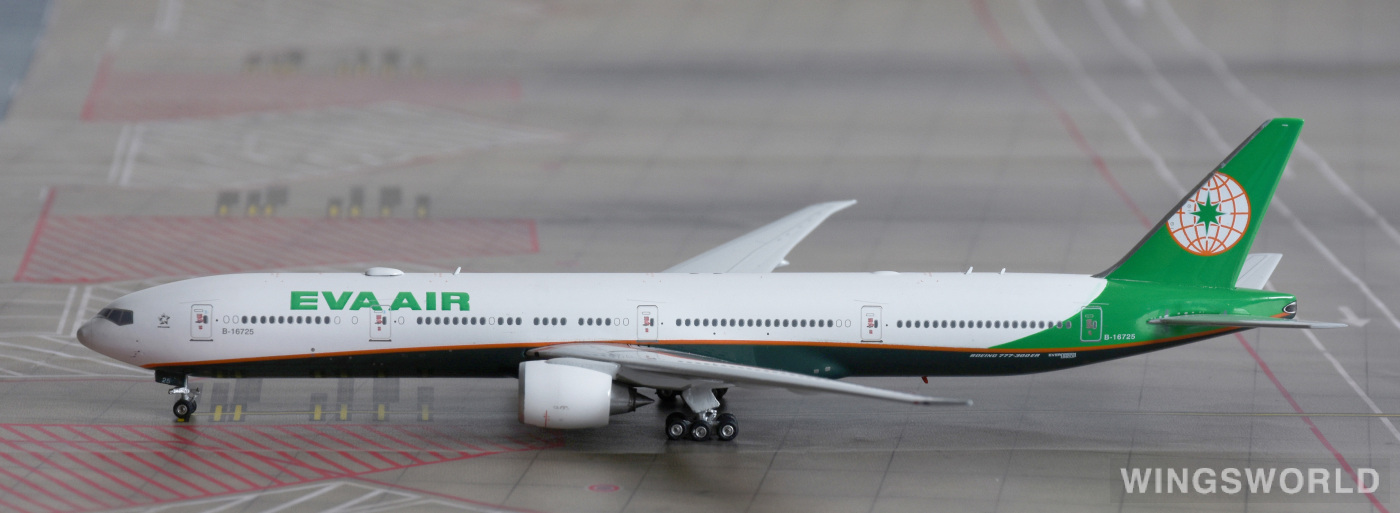 Phoenix 1:400 PH11209 EVA Air 长荣航空 Boeing 777-300ER B-16725