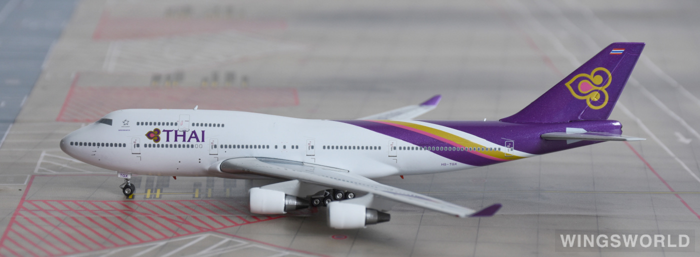 Phoenix 1:400 PH11179 Thai Airways 泰国国际航空 Boeing 747-400 HS-TGX