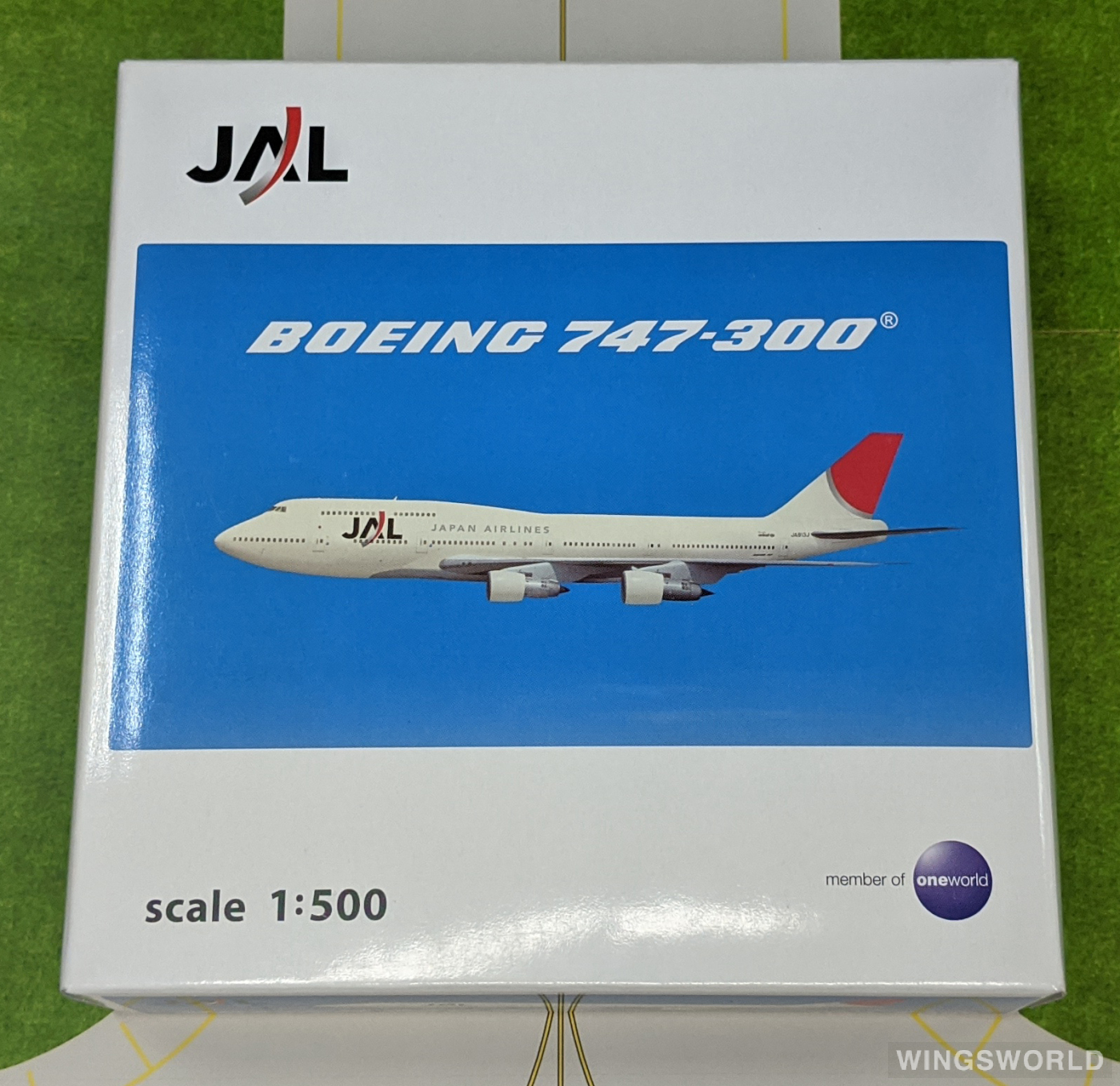 Hogan 1:500 BJE2073 Japan Airlines 日本航空 Boeing 747-300 JA812J