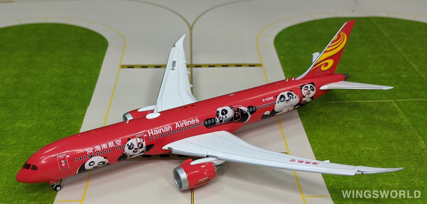 JC Wings 1:400 XX4087A Hainan Airlines 海南航空 Boeing 787-9 B-6998