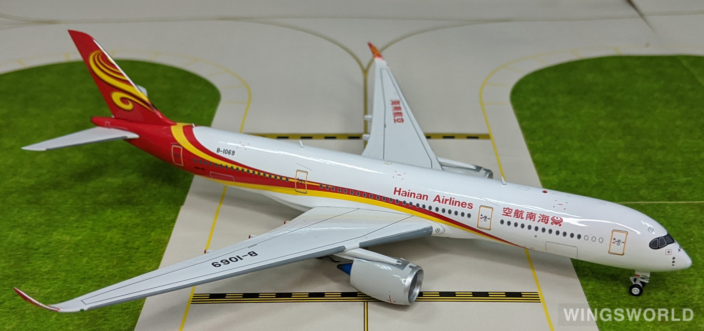 Aviation400 1:400 AV4033 Hainan Airlines 海南航空 Airbus A350-900 B-1069