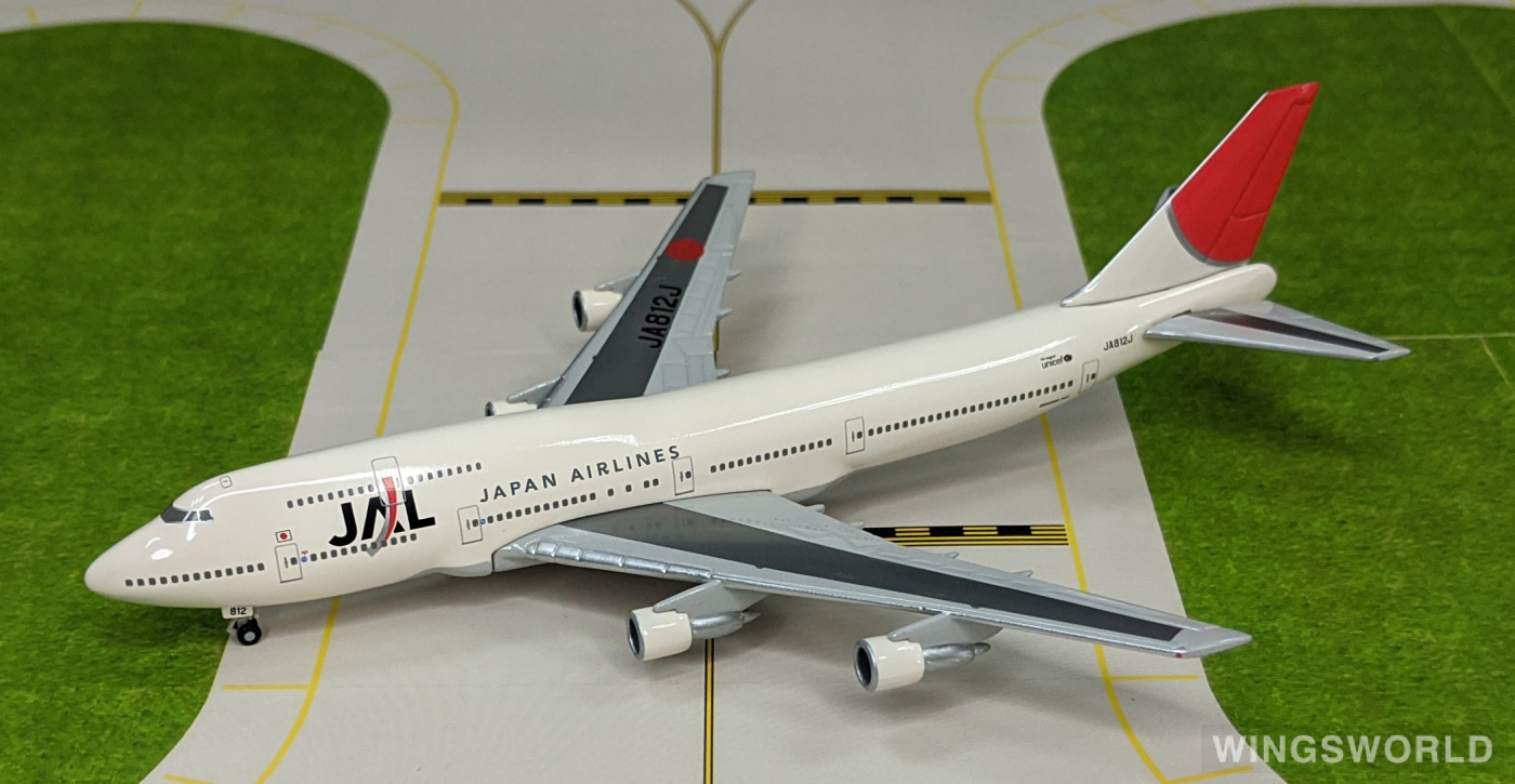 Hogan 1:500 BJE2073 Japan Airlines 日本航空 Boeing 747-300 JA812J