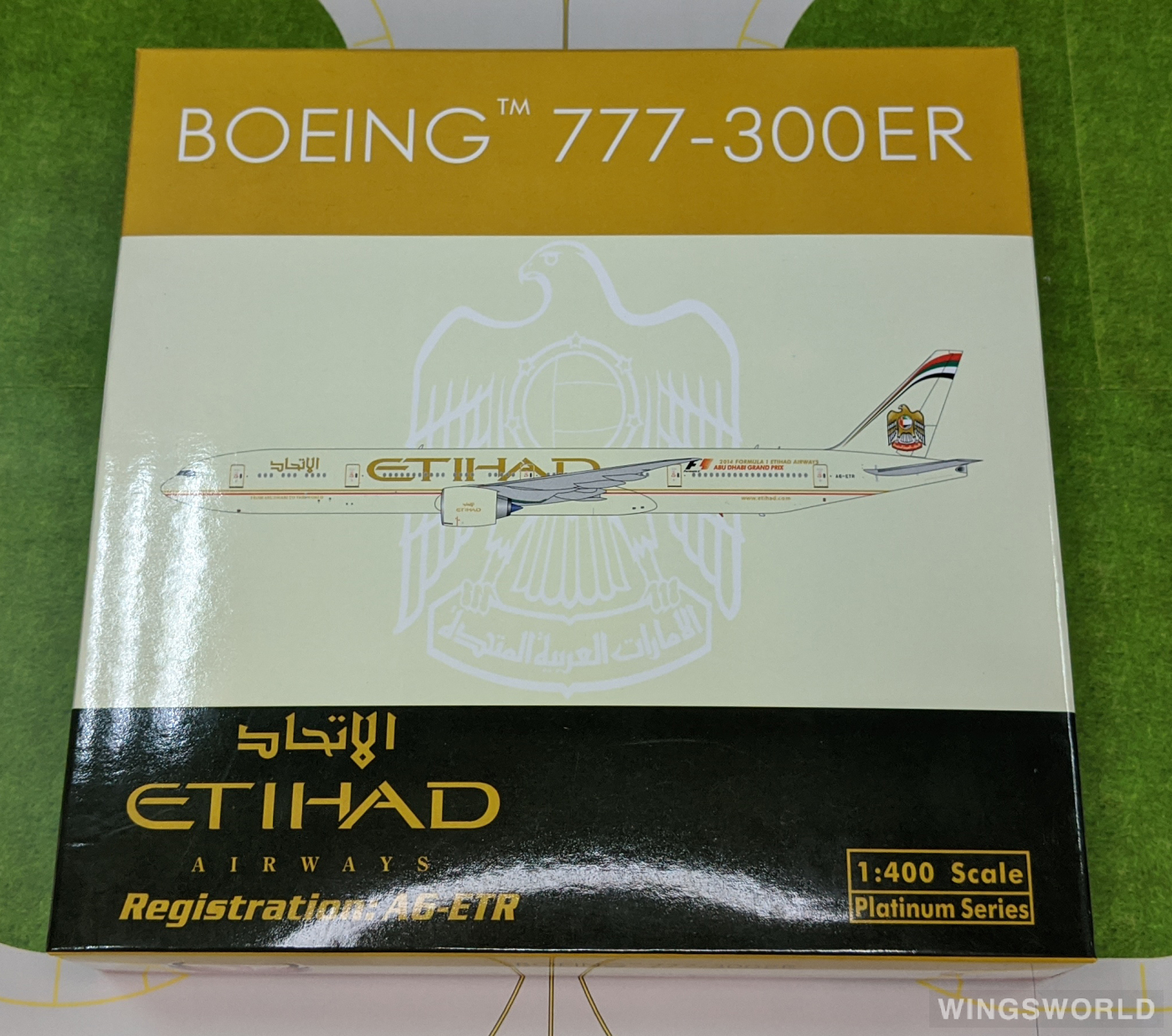 Phoenix 1:400 PH10913 Etihad Airways 阿提哈德航空 Boeing 777-300ER A6-ETR