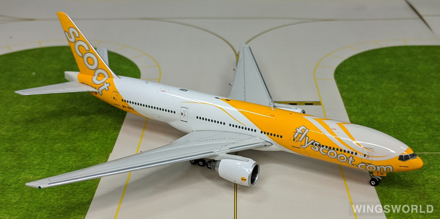 Phoenix 1:400 PH10629 Scoot 酷航 Boeing 777-200 9V-OTC