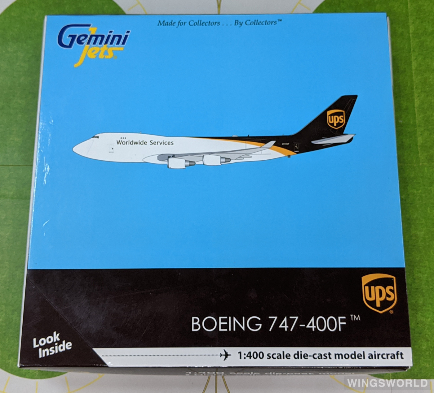 Geminijets 1:400 GJUPS1571 UPS 联合包裹公司 Boeing 747-400 N572UP