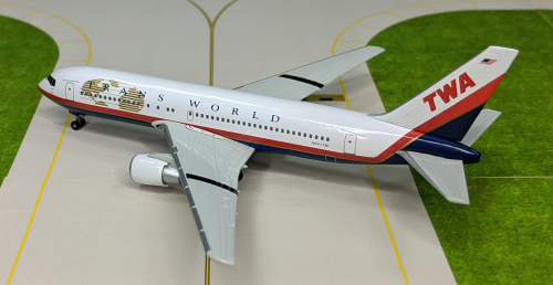 TWA 环球航空 Boeing 767-200 N601TW  55560 Dragon Models 1:400