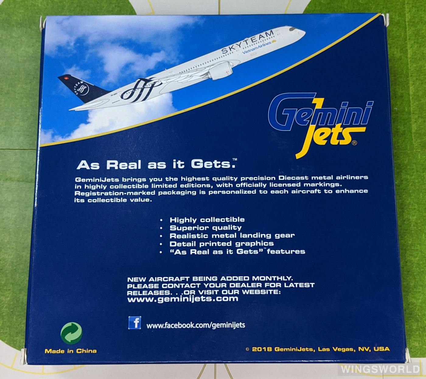 Geminijets 1:400 GJHVN1778 Vietnam Airlines 越南航空 Airbus A350-900 VN-A897