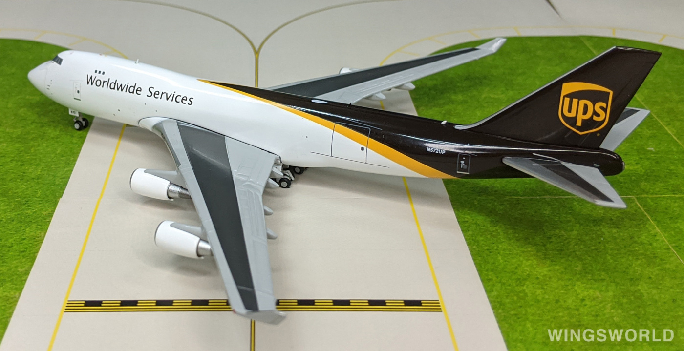 Geminijets 1:400 GJUPS1571 UPS 联合包裹公司 Boeing 747-400 N572UP