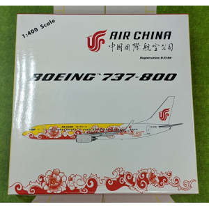 Air China 中国国际航空 Boeing 737-800 B-5198 黄牡丹 PH10297 Phoenix 1:400