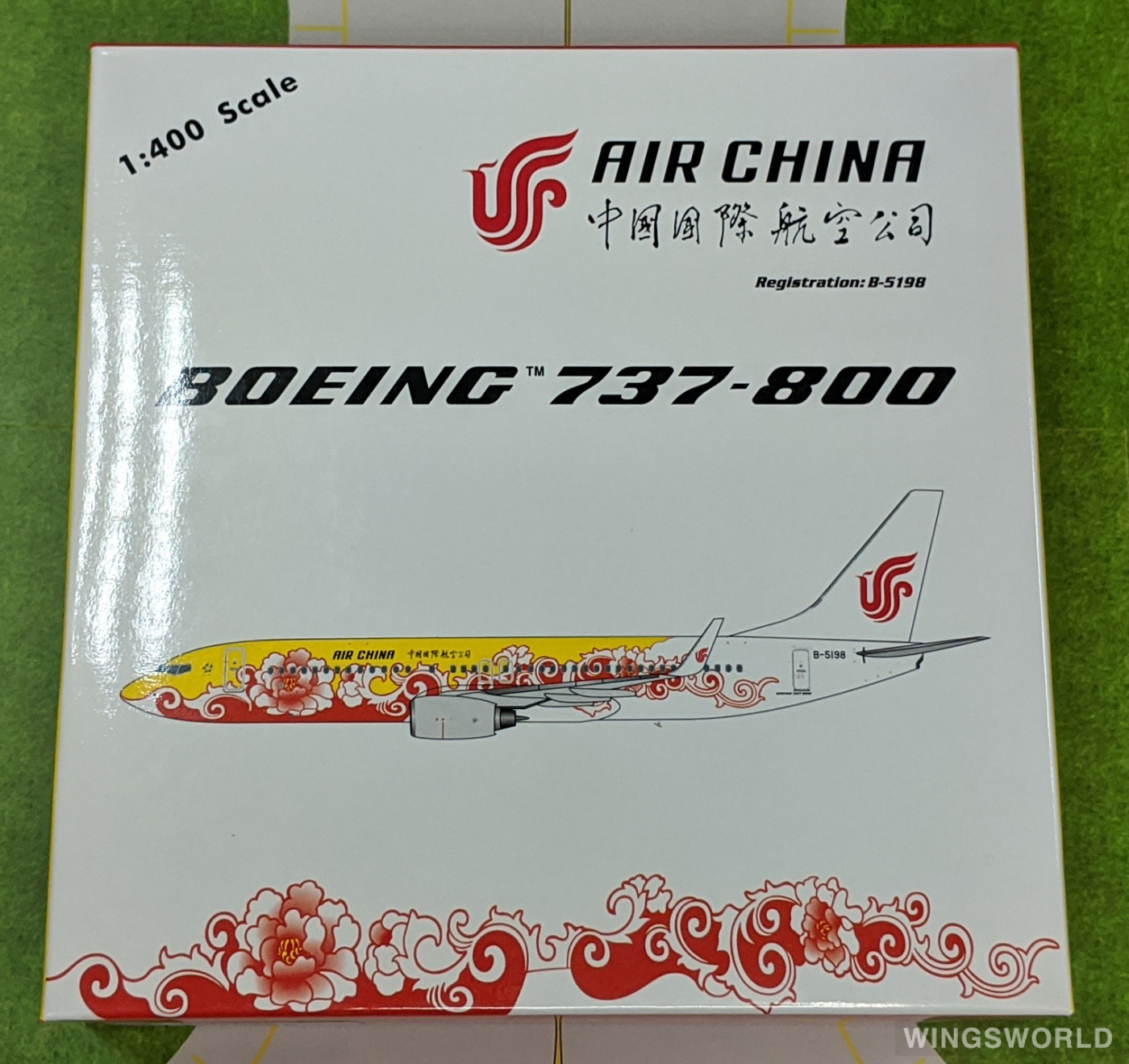 Phoenix 1:400 Boeing 737-800 Air China 中国国际航空PH10297 B-5198 