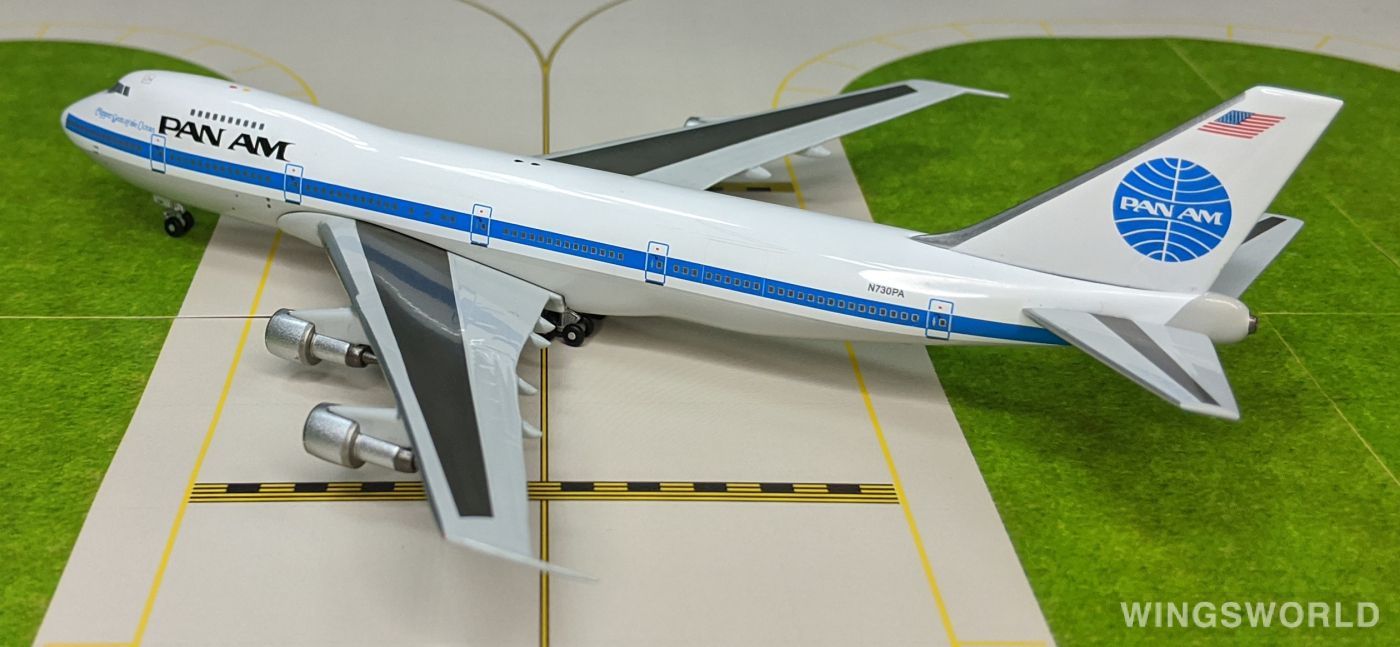 Apollo 1:400 A13006 Pan Am 泛美航空 Boeing 747-200 N730PA