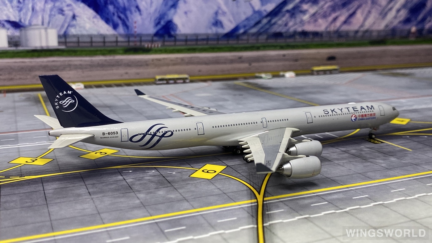 Phoenix 1:400 PH10526 China Eastern 中国东方航空 Airbus A340-600 B-6053
