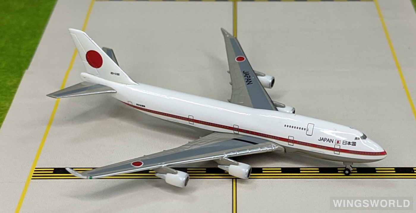 Hogan 1:1000 HG8201 JASDF 日本航空自卫队 Boeing 747-400 1102