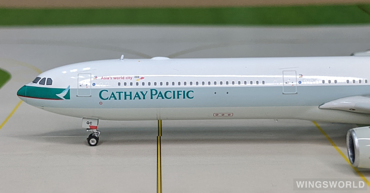 Phoenix 1:400 PH04075 Cathay Pacific 国泰航空 Airbus A340-600 B-HQC