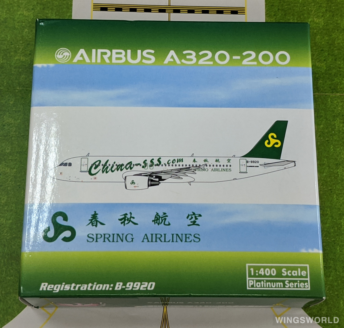 Phoenix 1:400 PH10989 Spring Airlines 春秋航空 Airbus A320 B-9920