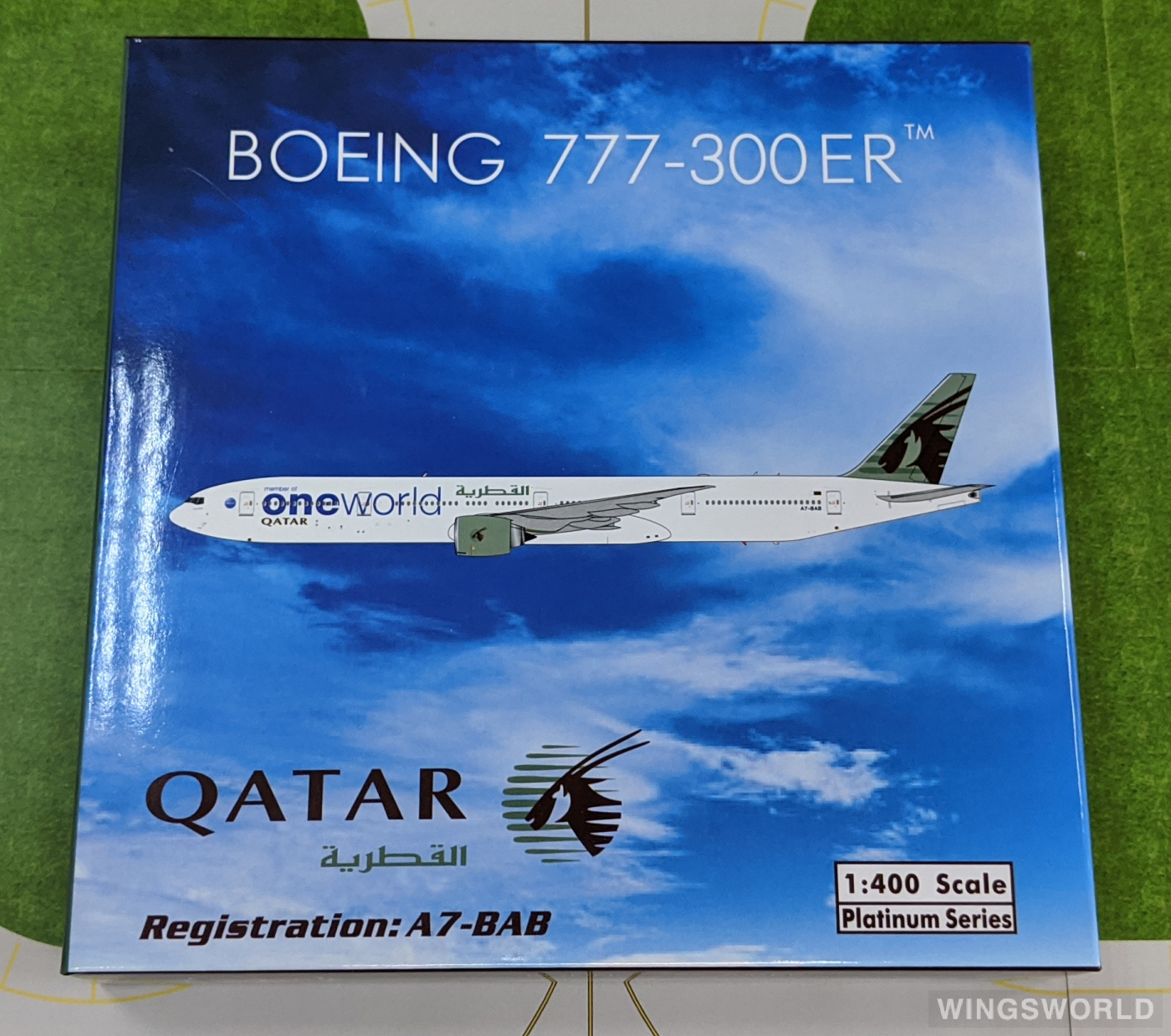 Phoenix 1:400 PH11475 Qatar 卡塔尔航空 Boeing 777-300ER A7-BAB