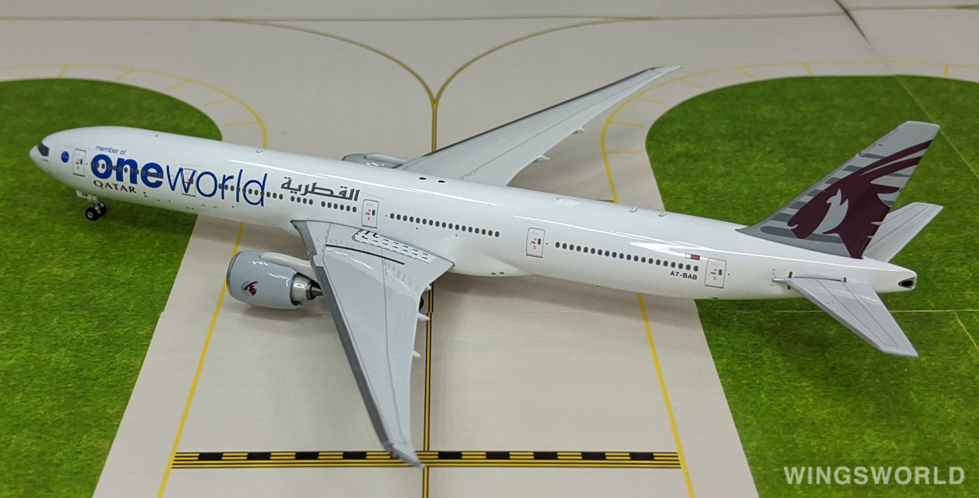 Phoenix 1:400 PH11475 Qatar 卡塔尔航空 Boeing 777-300ER A7-BAB