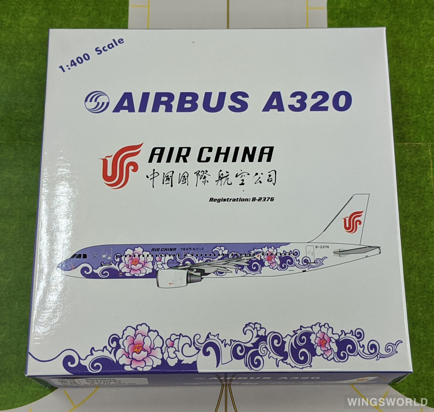 Phoenix 1:400 PH10283 Air China 中国国际航空 Airbus A320 B-2376