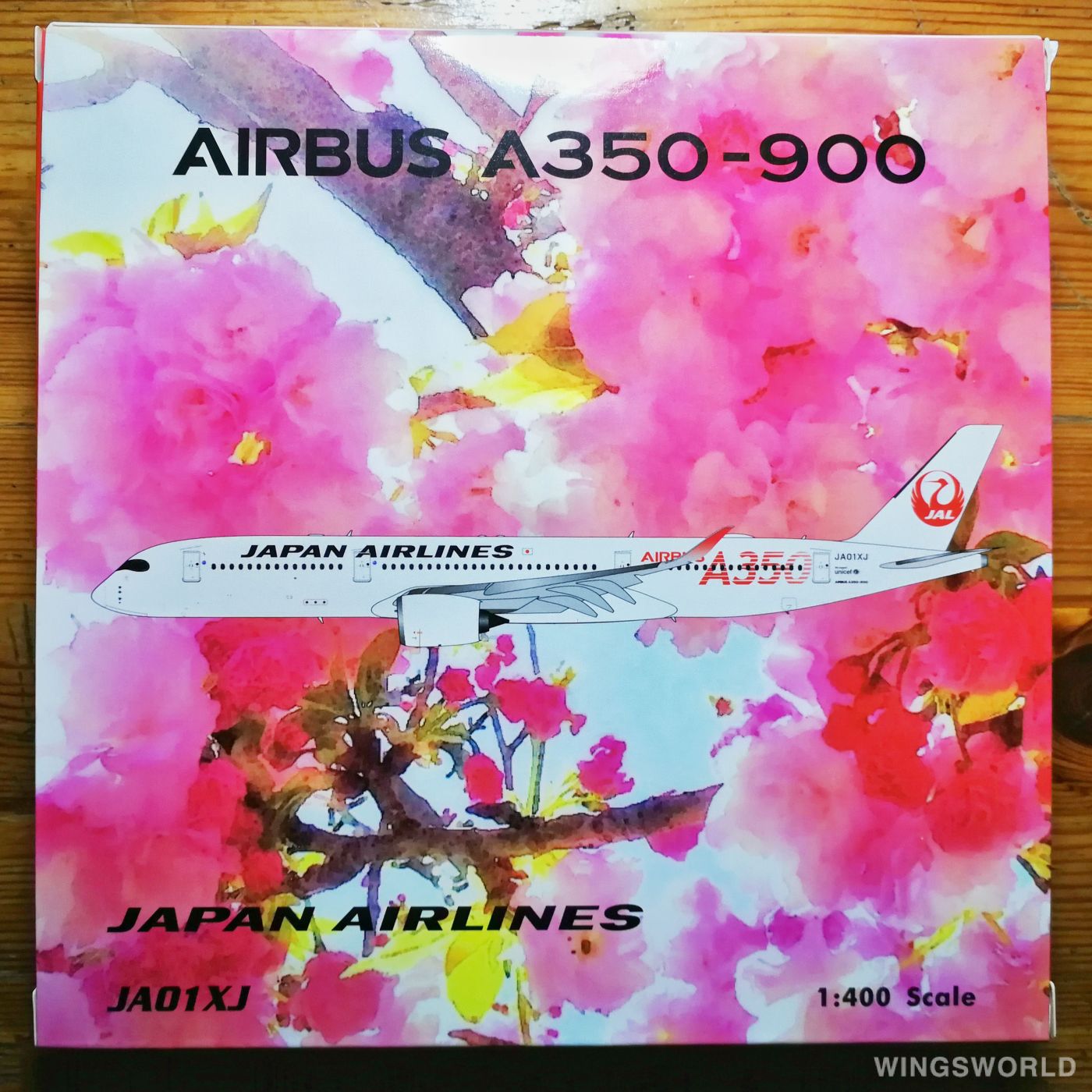 Phoenix 1:400 PH04277 Japan Airlines 日本航空 Airbus A350-900 JA01XJ