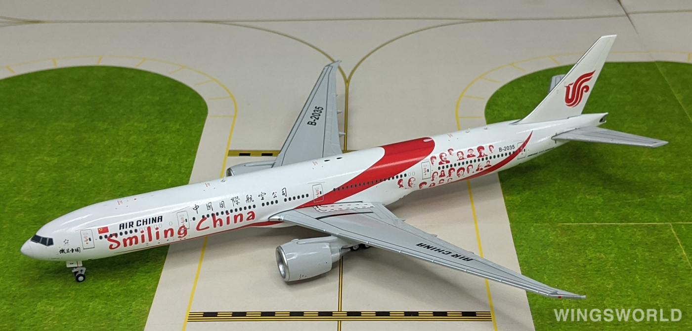 JC Wings 1:400 KD4677 Air China 中国国际航空 Boeing 777-300ER B-2035