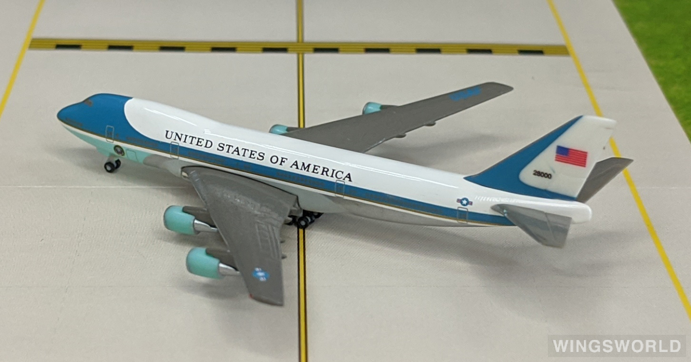 Hogan 1:1000 HG8683 USAF 美国空军 Boeing 747-200 28000