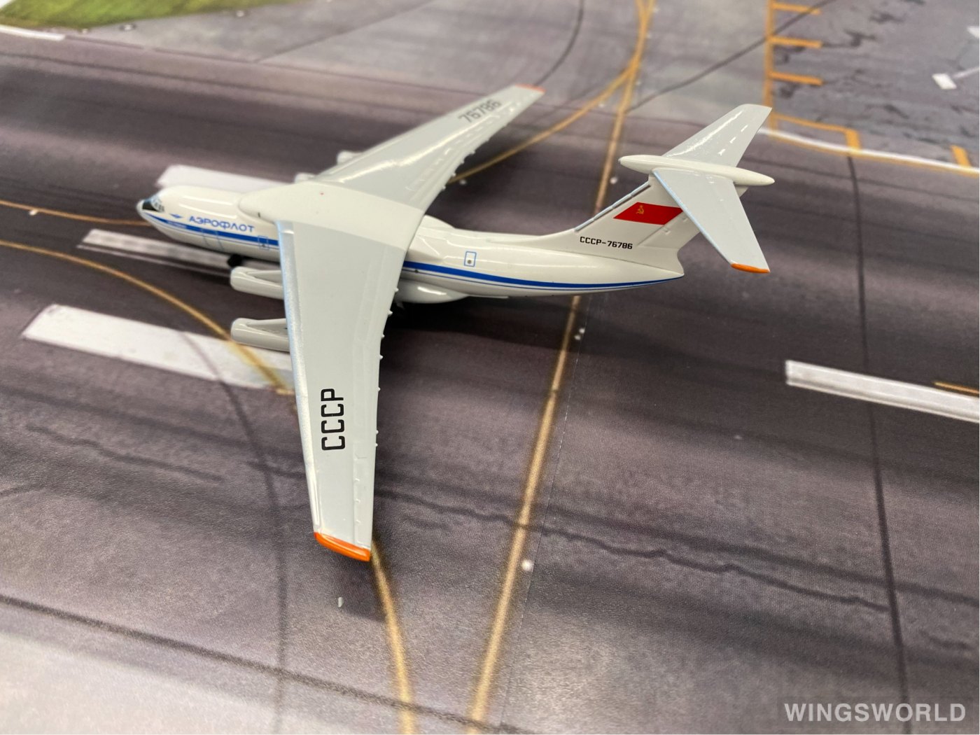 AeroClassics 1:400 AC4CCCP76786 Aeroflot 俄罗斯航空 Ilyushin Il-76 CCCP-76786