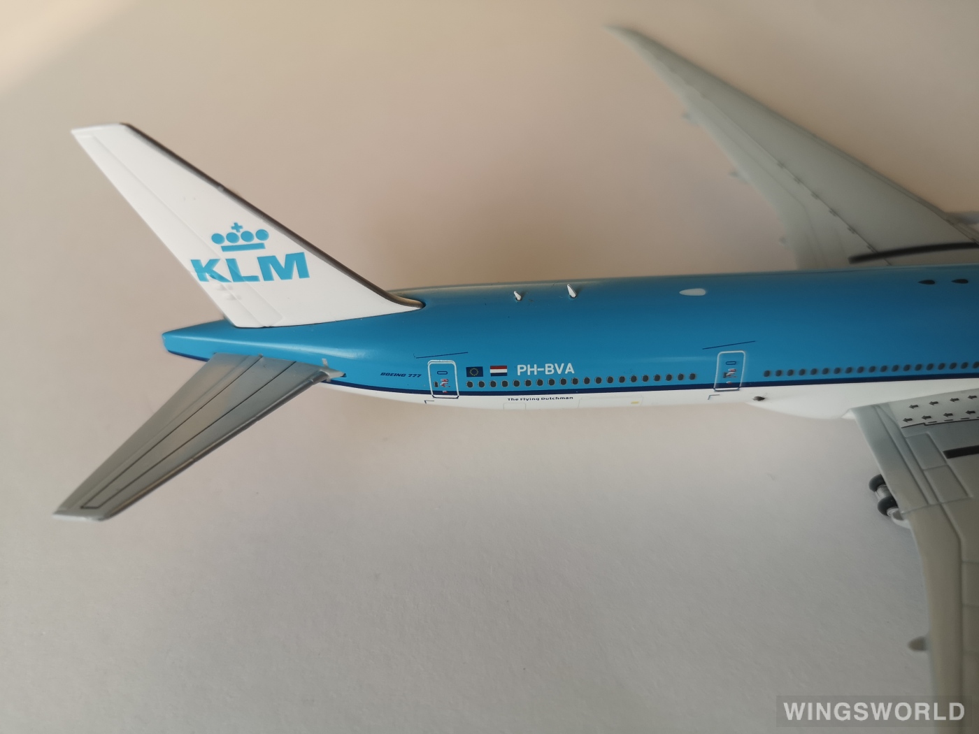 Geminijets 1:400 GJKLM1586 KLM 荷兰皇家航空 Boeing 777-300 PH-BVA
