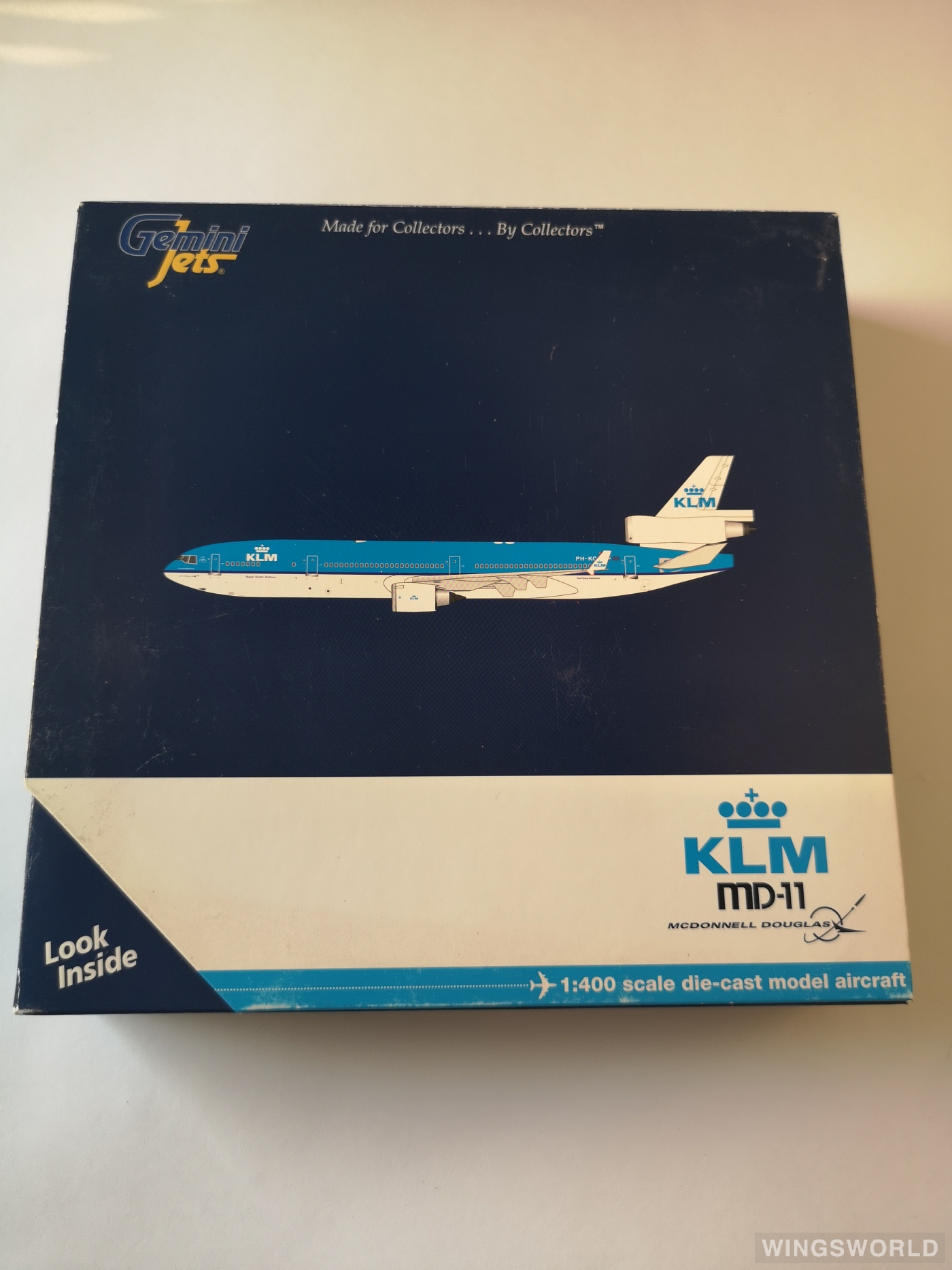 Geminijets 1:400 GJKLM1271 KLM 荷兰皇家航空 McDonnell Douglas MD-11 PH-KCB