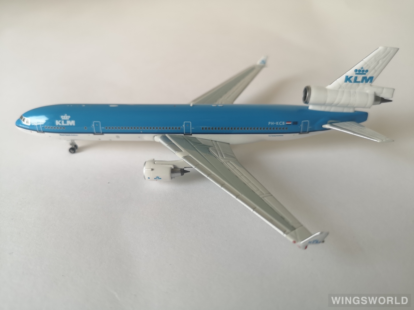 Phoenix 1:400 PH10928 KLM 荷兰皇家航空 McDonnell Douglas MD-11 PH-KCB