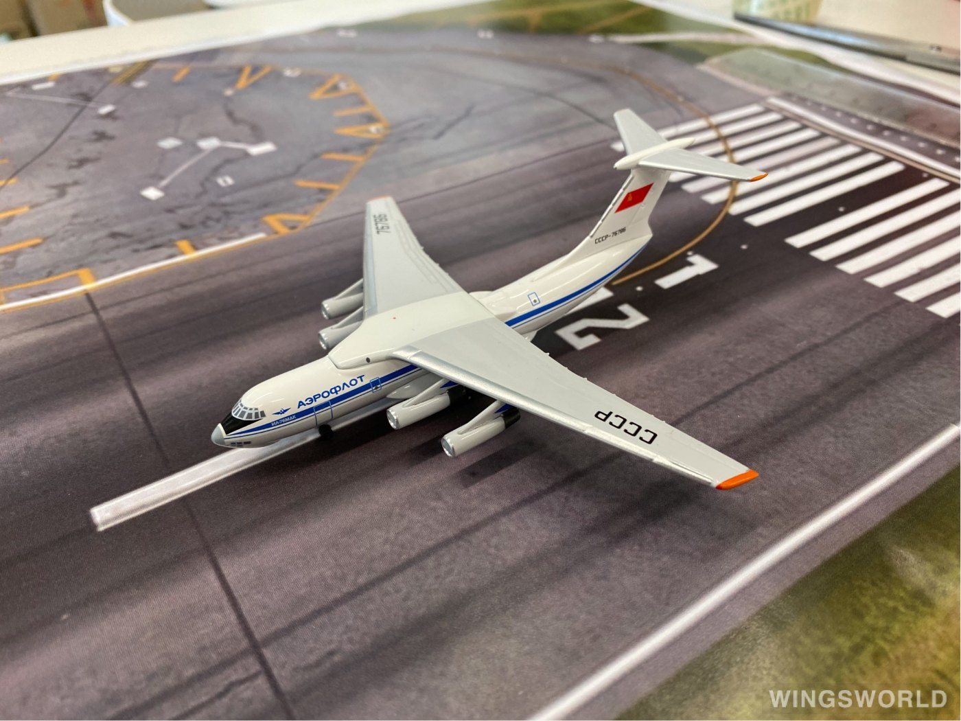 AeroClassics 1:400 AC4CCCP76786 Aeroflot 俄罗斯航空 Ilyushin Il-76 CCCP-76786