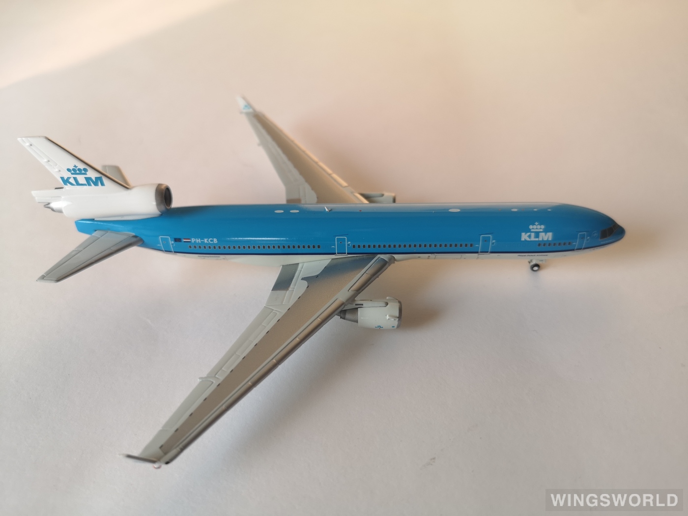 Geminijets 1:400 GJKLM1271 KLM 荷兰皇家航空 McDonnell Douglas MD-11 PH-KCB