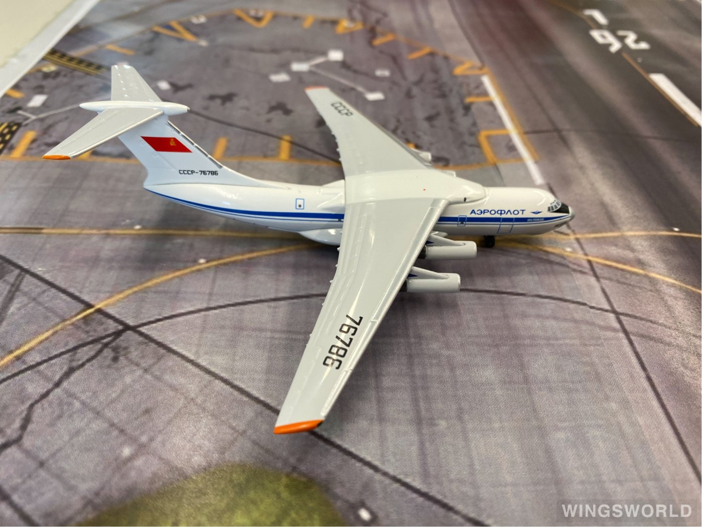 AeroClassics 1:400 AC4CCCP76786 Aeroflot 俄罗斯航空 Ilyushin Il-76 CCCP-76786