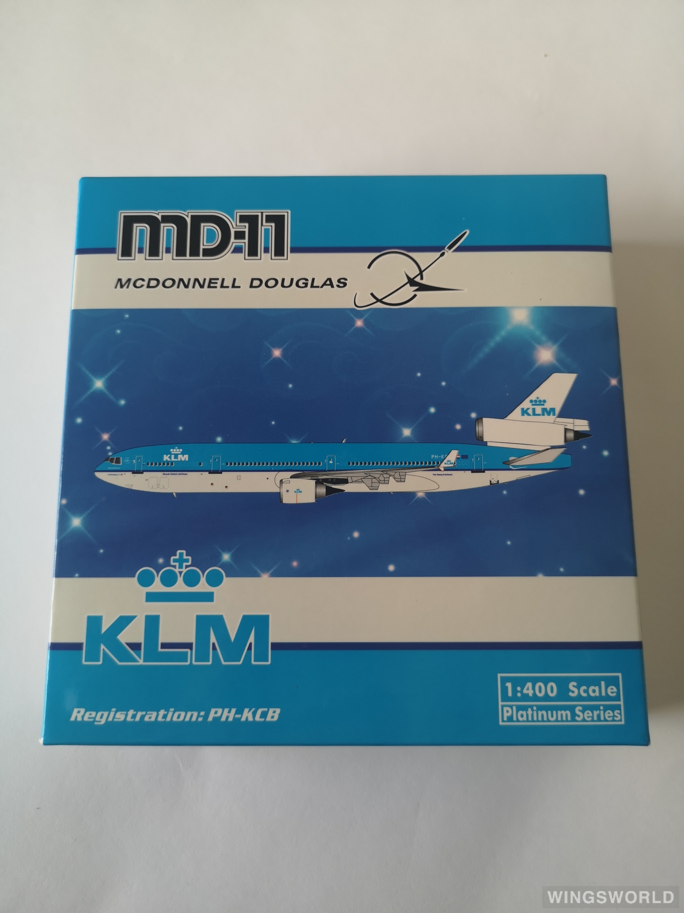 Phoenix 1:400 PH10928 KLM 荷兰皇家航空 McDonnell Douglas MD-11 PH-KCB