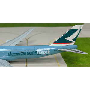 Cathay Pacific 国泰航空 Boeing 747-8F B-LJA Hong Kong Trader Y044 Hogan 1:400