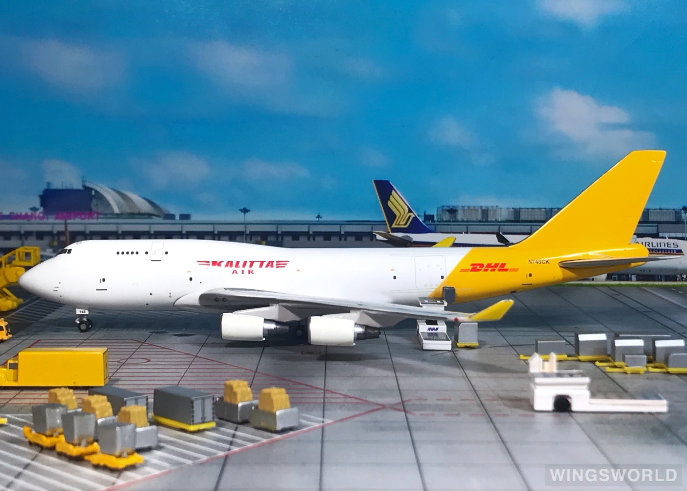 Geminijets 1:400 GJCKS1066 Kalitta Air 卡利塔航空 Boeing 747-400 N743CK