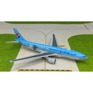 Korean Air 大韩航空 Airbus A330-200 HL8227 平昌冬奥会 EW4332001 JC Wings 1:400