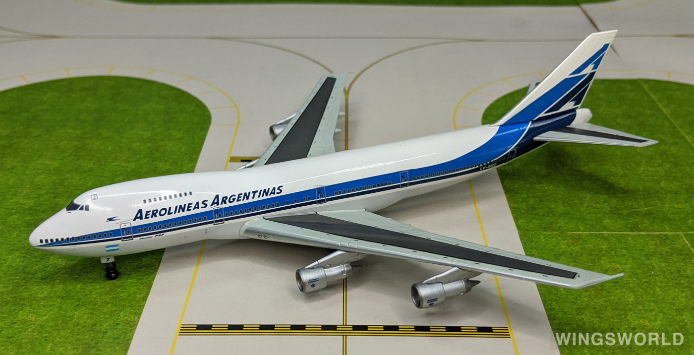 Dragon Models 1:400 56084 Aerolíneas Argentinas 阿根廷航空 Boeing 747-200 LV-OOZ