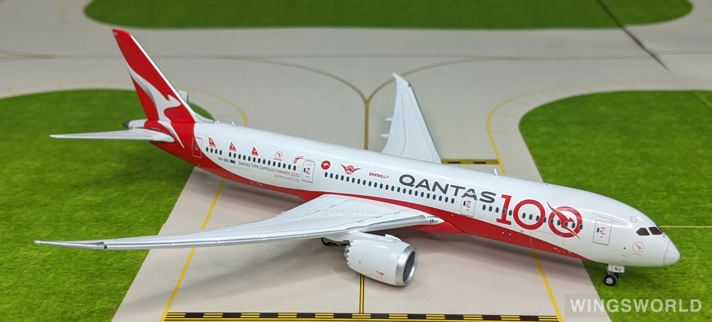 Geminijets 1:400 GJQFA1902 Qantas 澳洲航空 Boeing 787-9 VH-ZNJ 