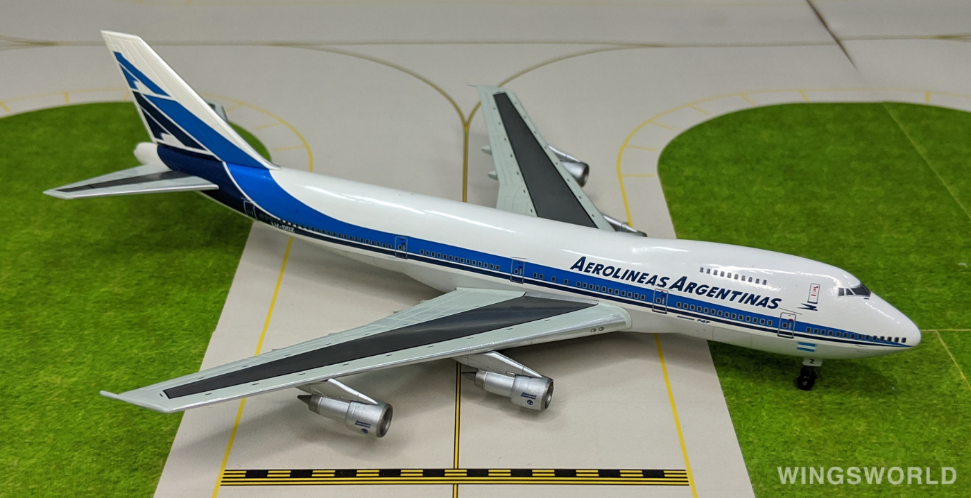 Dragon Models 1:400 56084 Aerolíneas Argentinas 阿根廷航空 Boeing 747-200 LV-OOZ