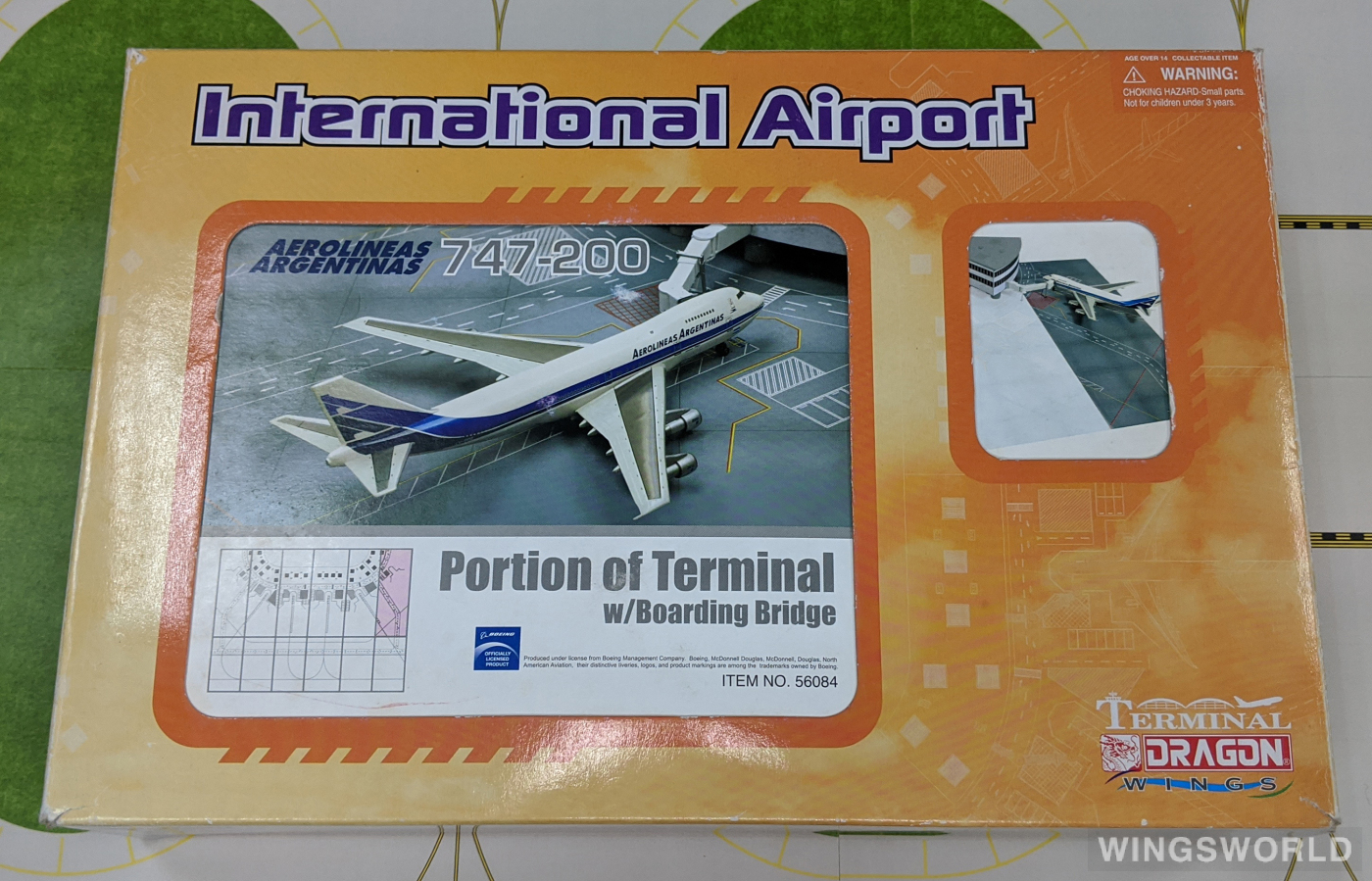 Dragon Models 1:400 56084 Aerolíneas Argentinas 阿根廷航空 Boeing 747-200 LV-OOZ