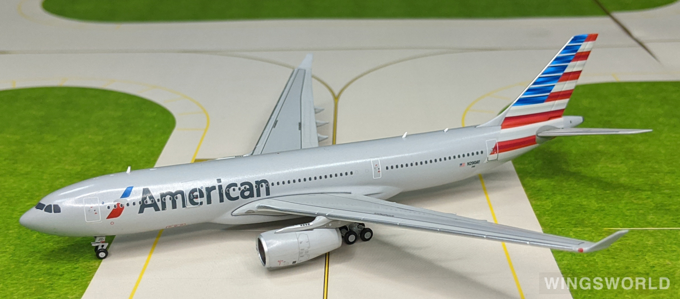 Geminijets 1:400 GJAAL1549 American Airlines 美国航空 Airbus A330-200 N290AY