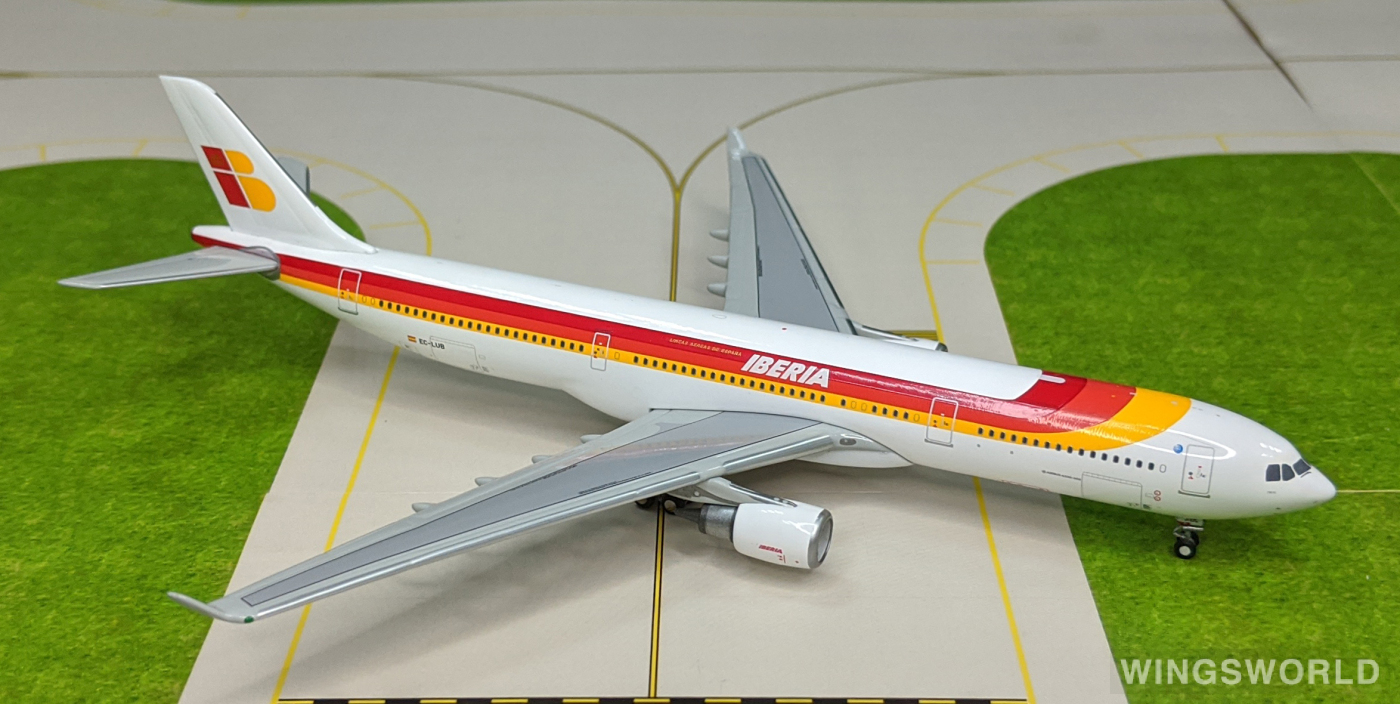 Geminijets 1:400 GJIBE1275 Iberia 西班牙国家航空 Airbus A330-300 EC-LUB