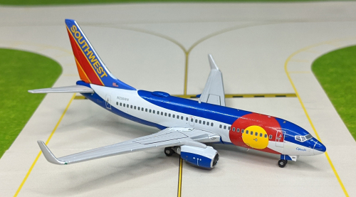 Southwest Airlines 美国西南航空 Boeing 737-700 N230WN 科罗拉多州彩绘 GJSWA1412 Geminijets 1:400