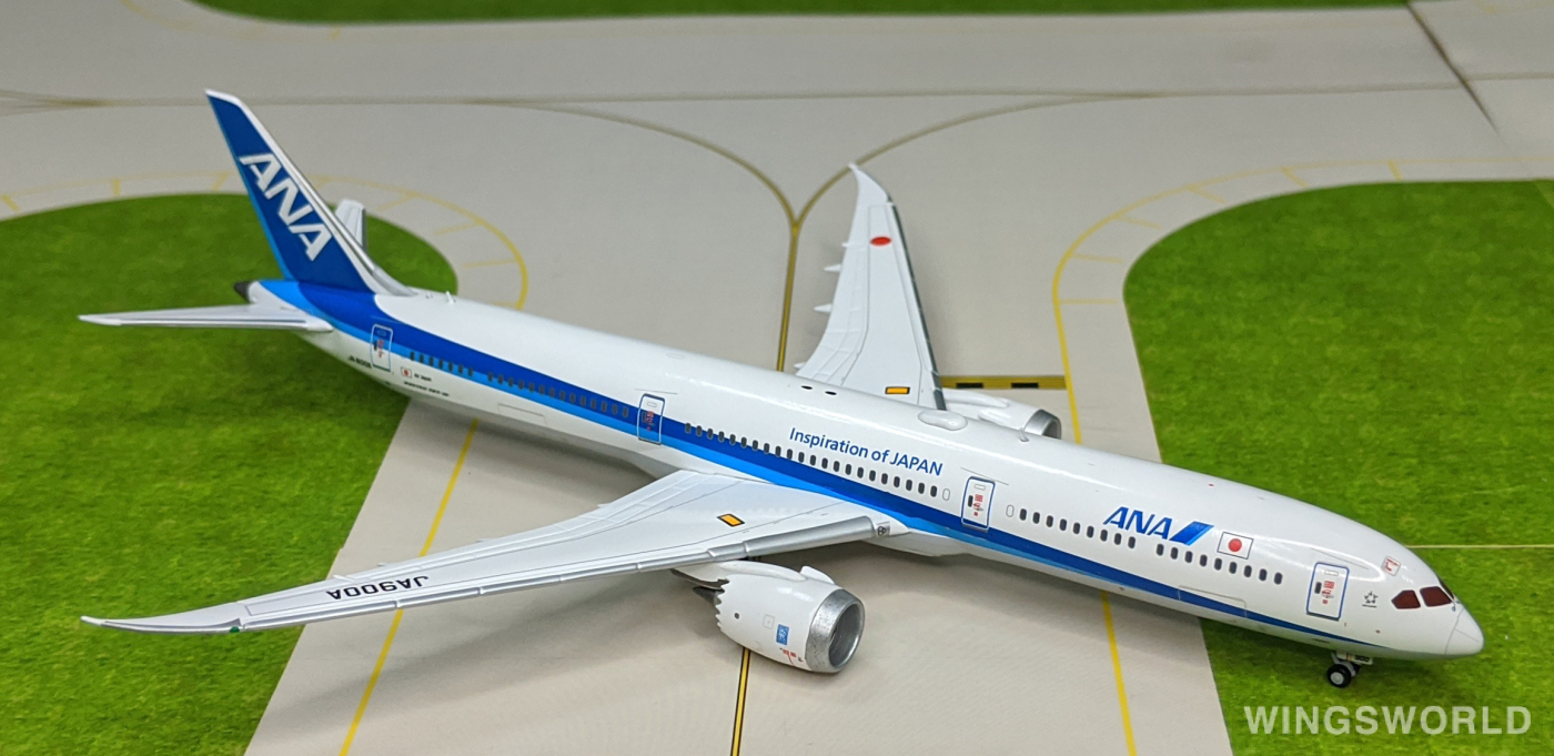 JC Wings 1:400 Boeing 787-10 ANA 全日空EW478X001 JA900A 的