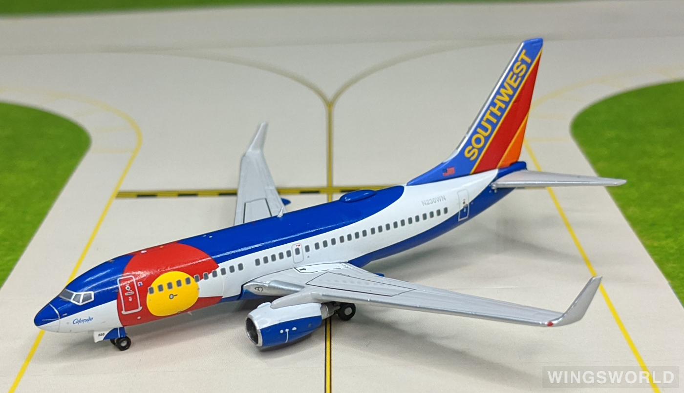Geminijets 1:400 GJSWA1412 Southwest Airlines 美国西南航空 Boeing 737-700 N230WN