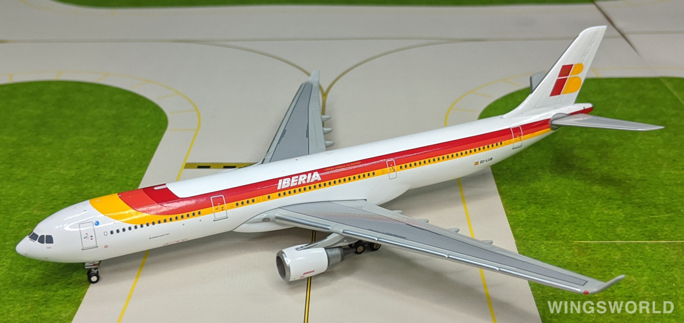 Geminijets 1:400 GJIBE1275 Iberia 西班牙国家航空 Airbus A330-300 EC-LUB