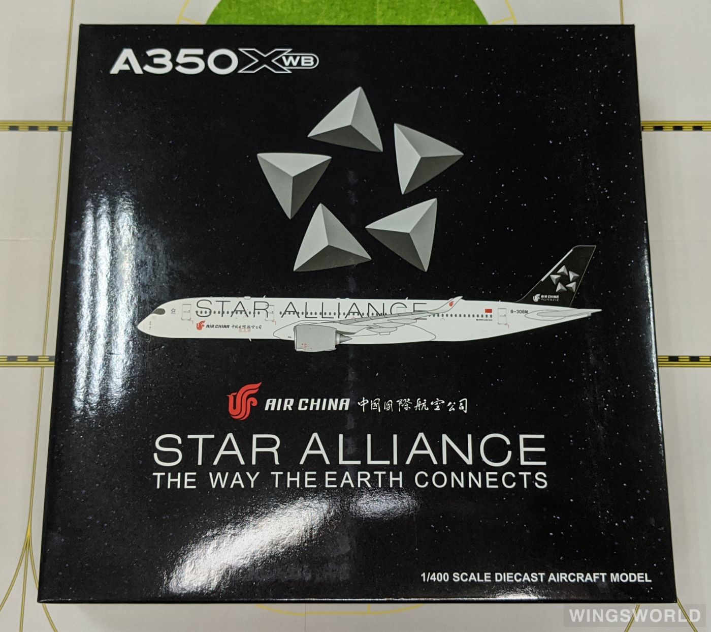 JC Wings 1:400 XX4174A Air China 中国国际航空 Airbus A350-900 B-308M