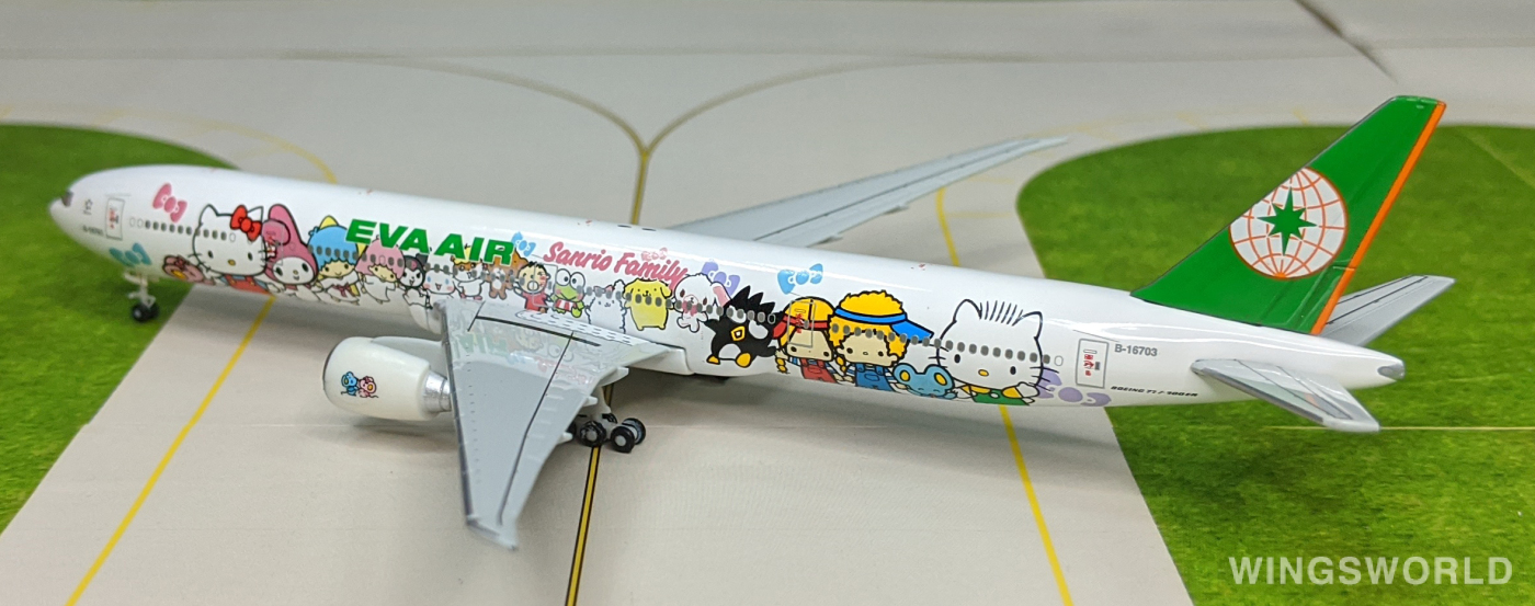 Hogan 1:500 HG5163 EVA Air 长荣航空 Boeing 777-300ER B-16703