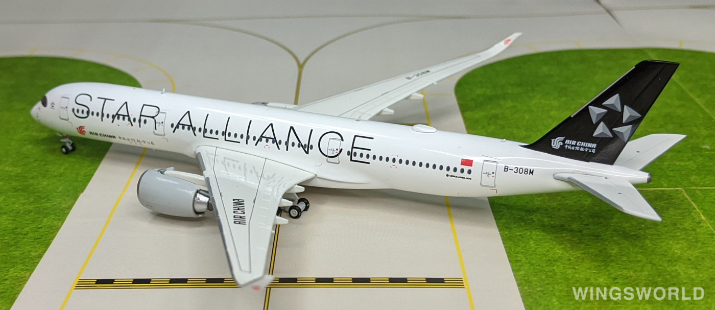 JC Wings 1:400 XX4174 Air China 中国国际航空 Airbus A350-900 B-308M