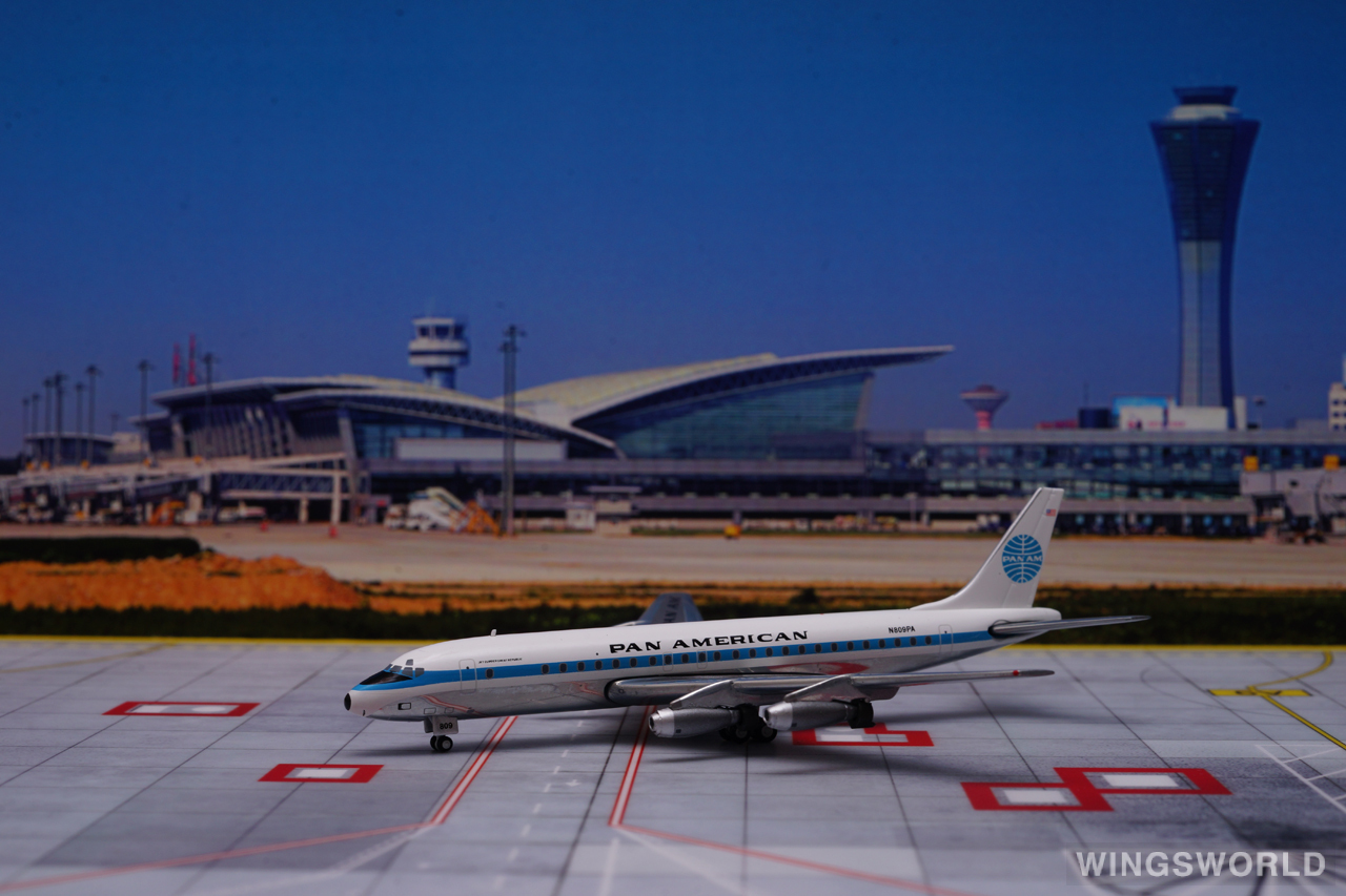 Geminijets 1:400 GJPAA1337 Pan Am 泛美航空 Douglas DC-8 N809PA